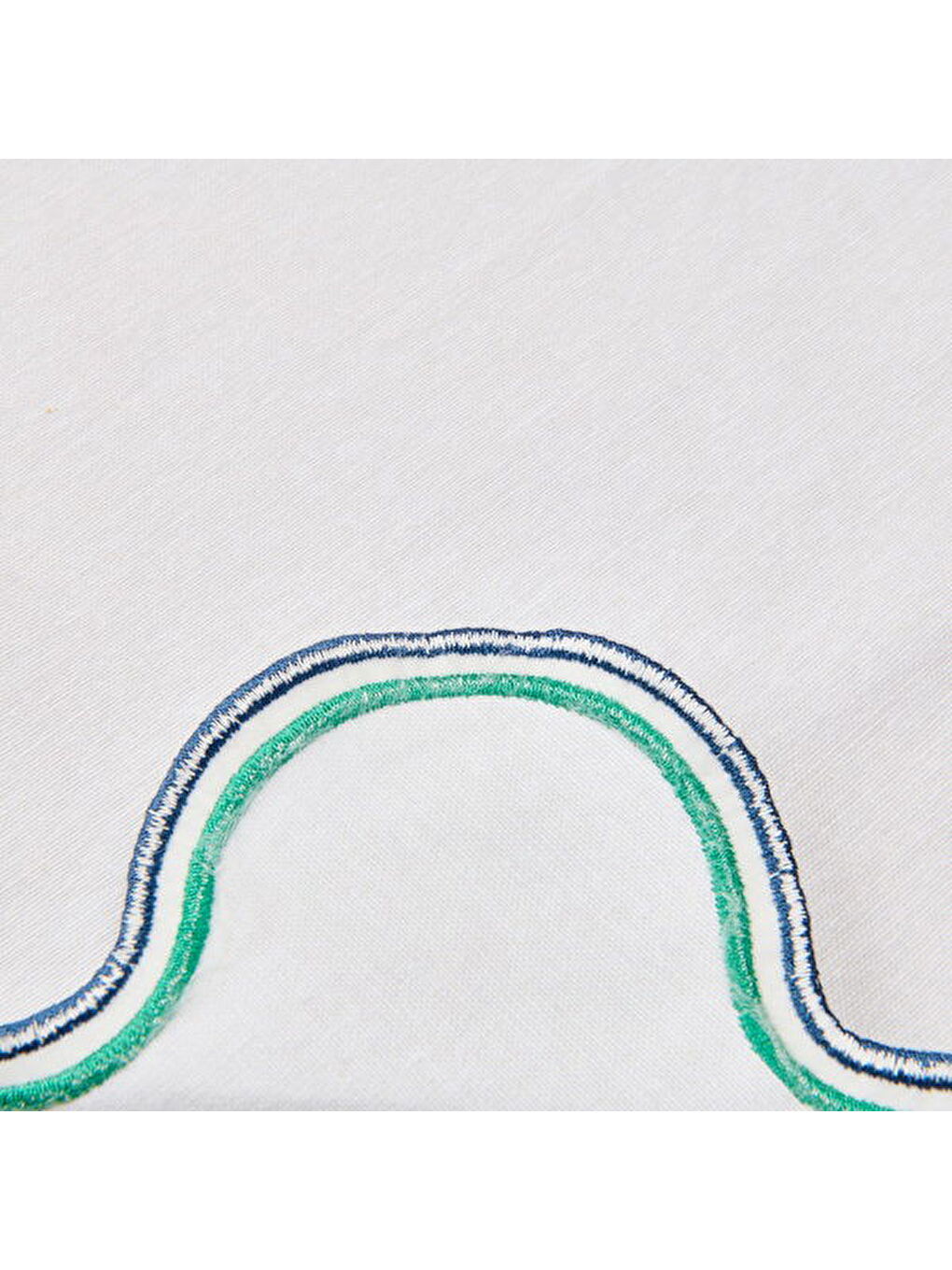 Soft Nonna Amerikan Servis - Yeşil / Mavi - 30x50 cm-2