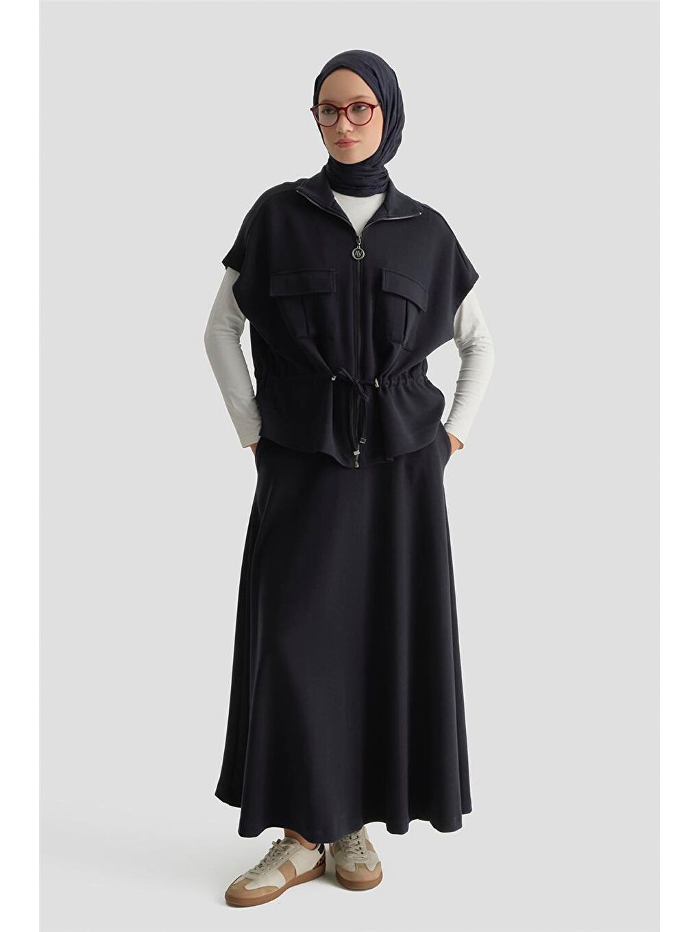 Relax Örme Takım İndigo