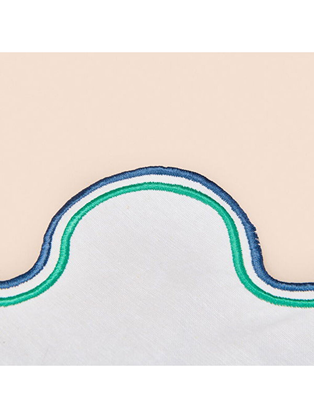 Soft Nonna Amerikan Servis - Yeşil / Mavi - 30x50 cm-4