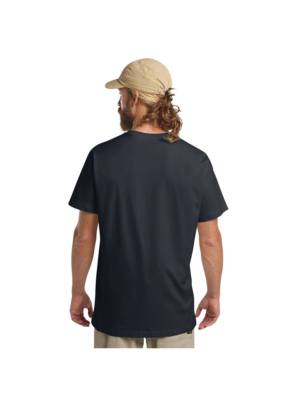 Lacivert Essential T Erkek Mavi Tişört-4