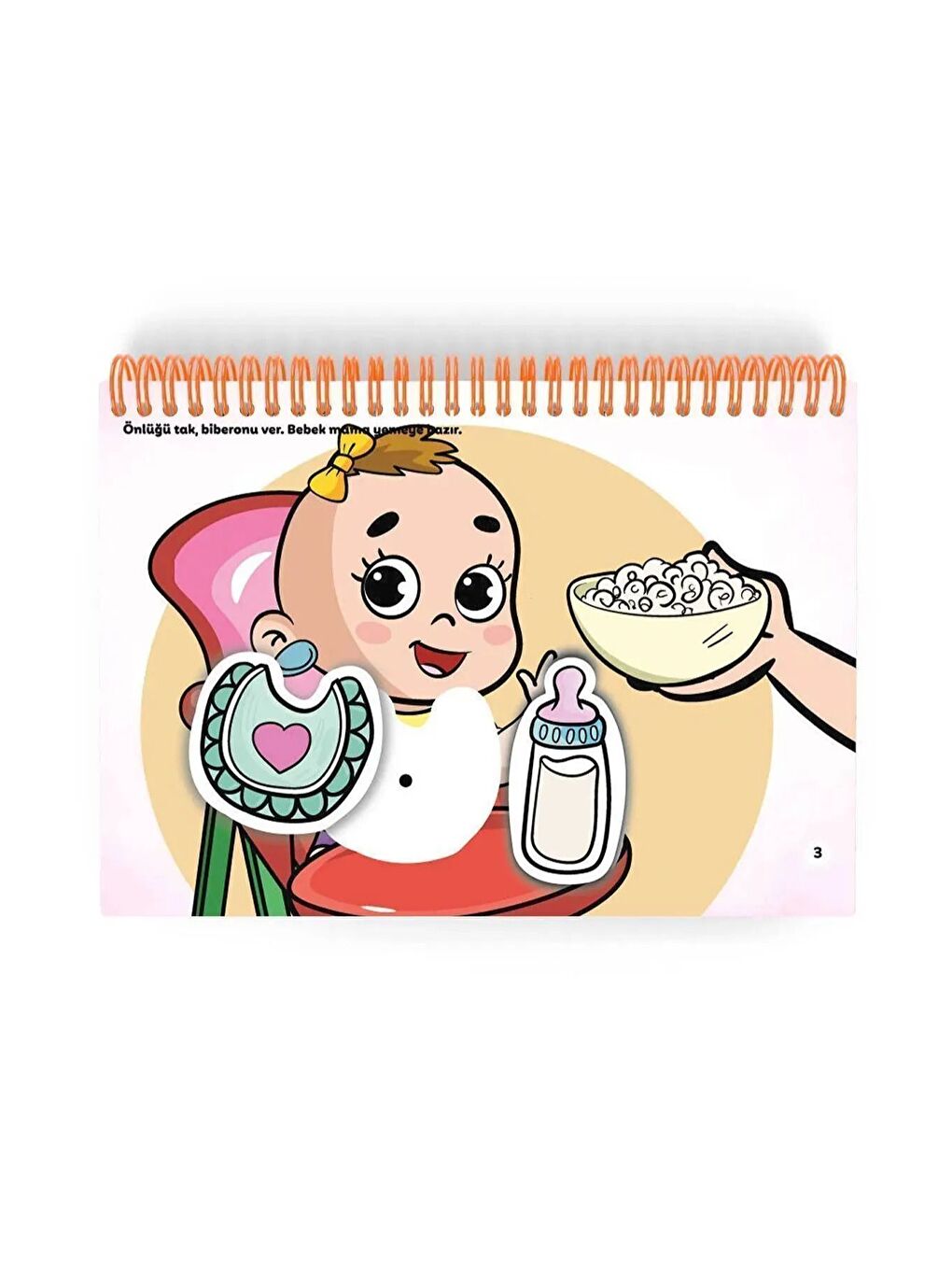 9 16 Ay Baby Girl Cırt Cırtlı Geliştiren Kitap Vakti-1