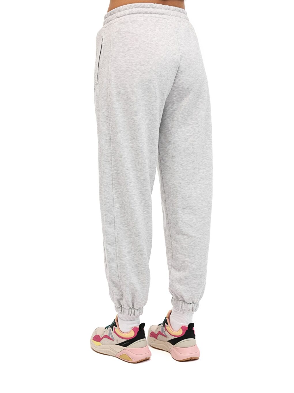 Gri WL 22TUMRU BTS-K8 5PR GRI MELANJ Kadın Eşofman Altı-1