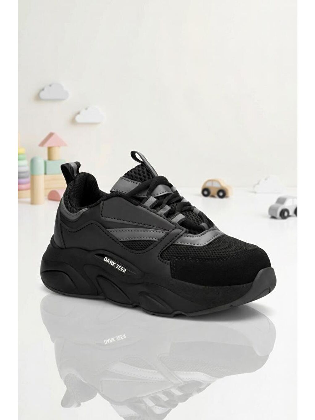 Siyah KİDS DS K 1838 Sneaker 2025 Kız Çocuk