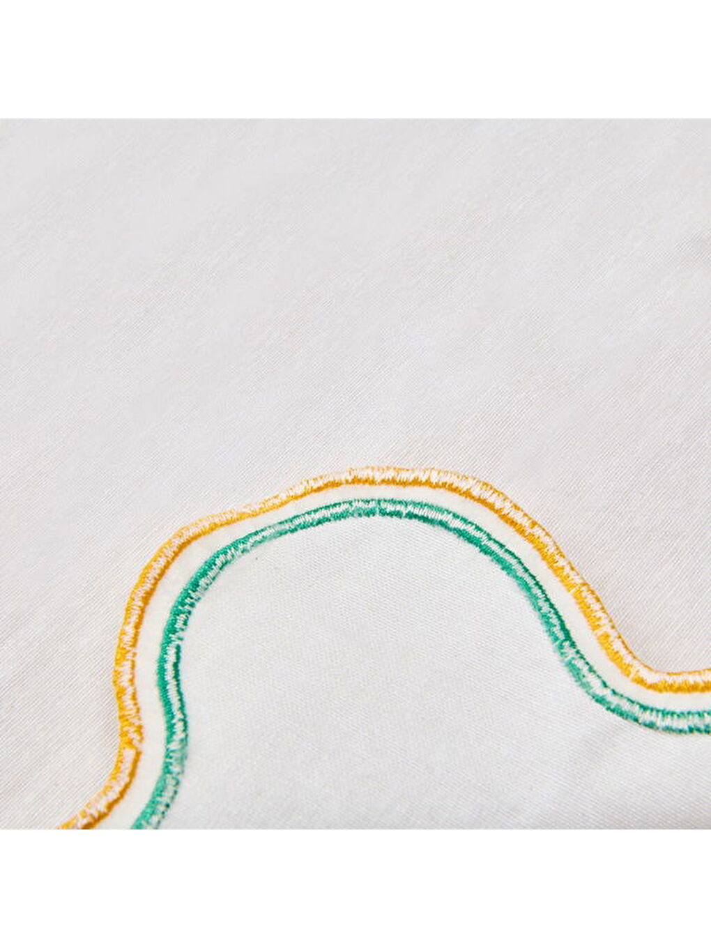 Karışık Soft Nonna Amerikan Servis - Hardal / Yeşil - 30x50 cm-3