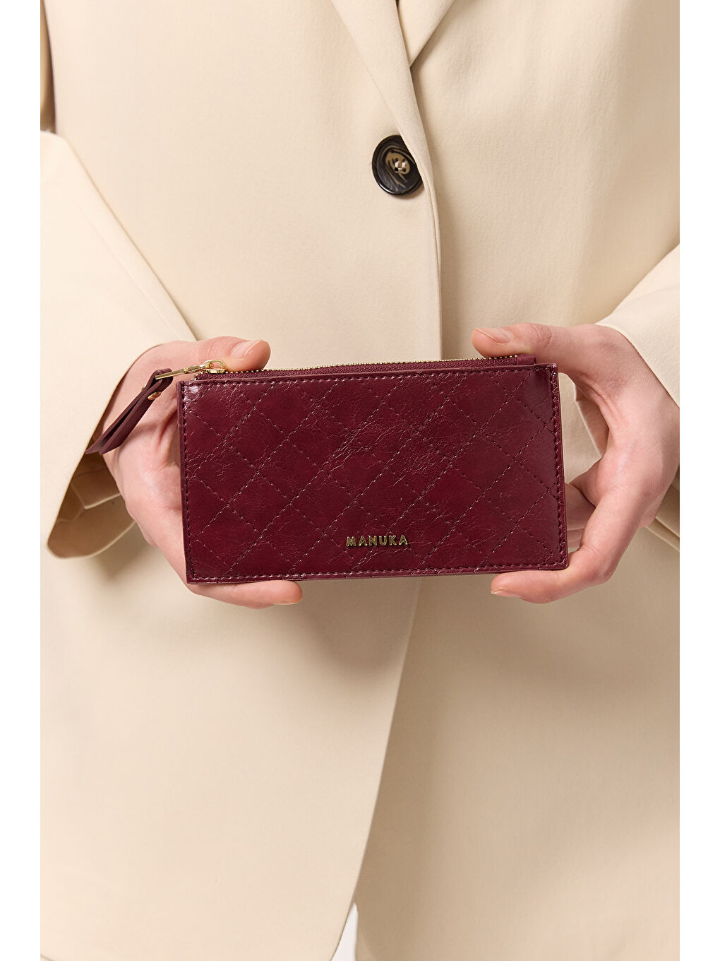 Bordo FERMUAR KAPAMALI KARTLIK BORDO-2