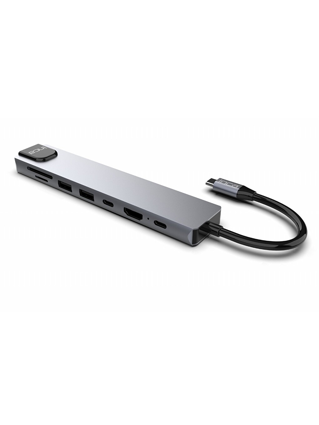 8 İn1 4k Ultra Hd Type C Usb 3.0 Hub Hdmı Rj45 Sdtf Adaptör Çoklayıcı-5
