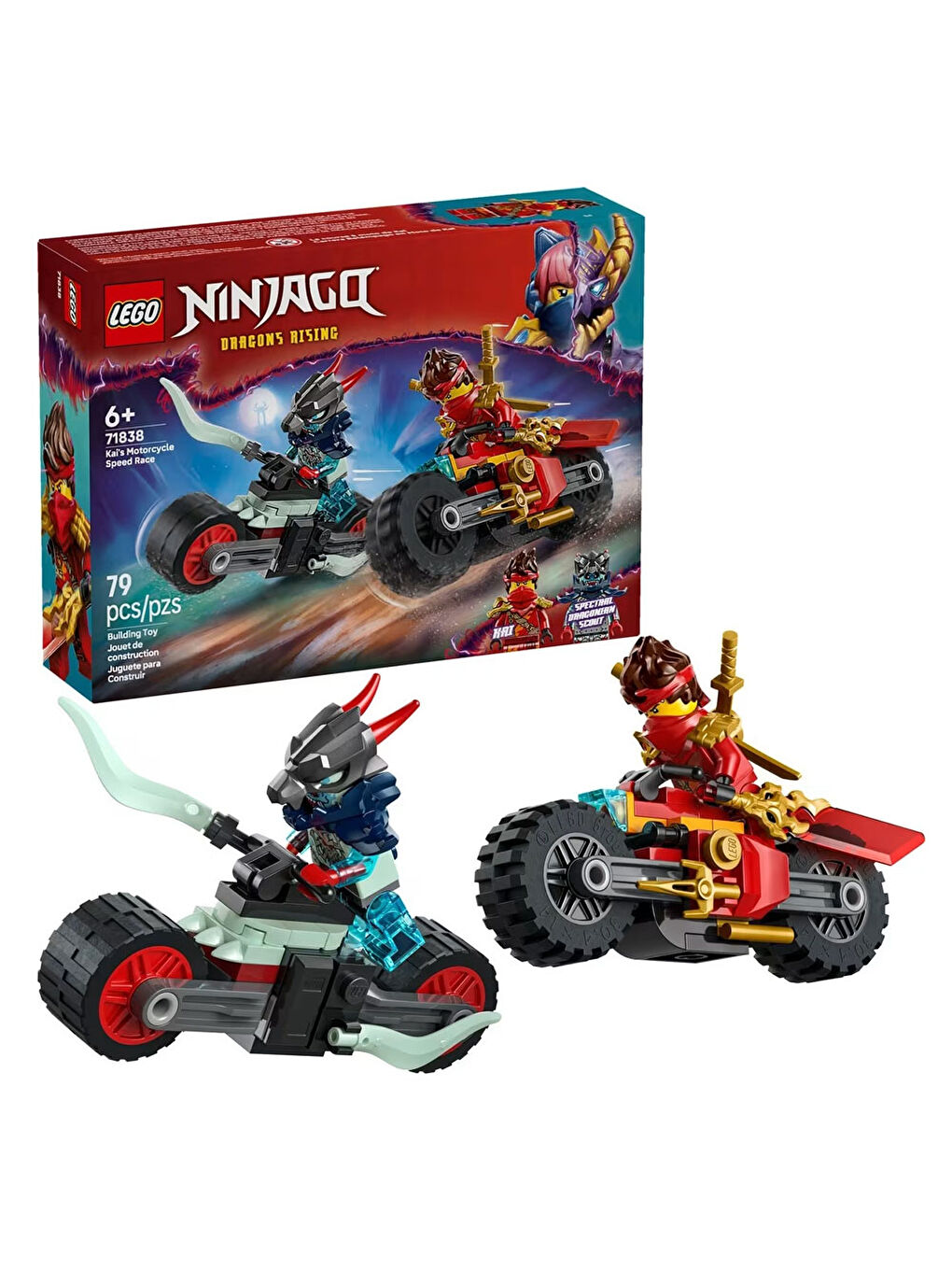 Ninjago Kai Motosiklet Macerası 71838
