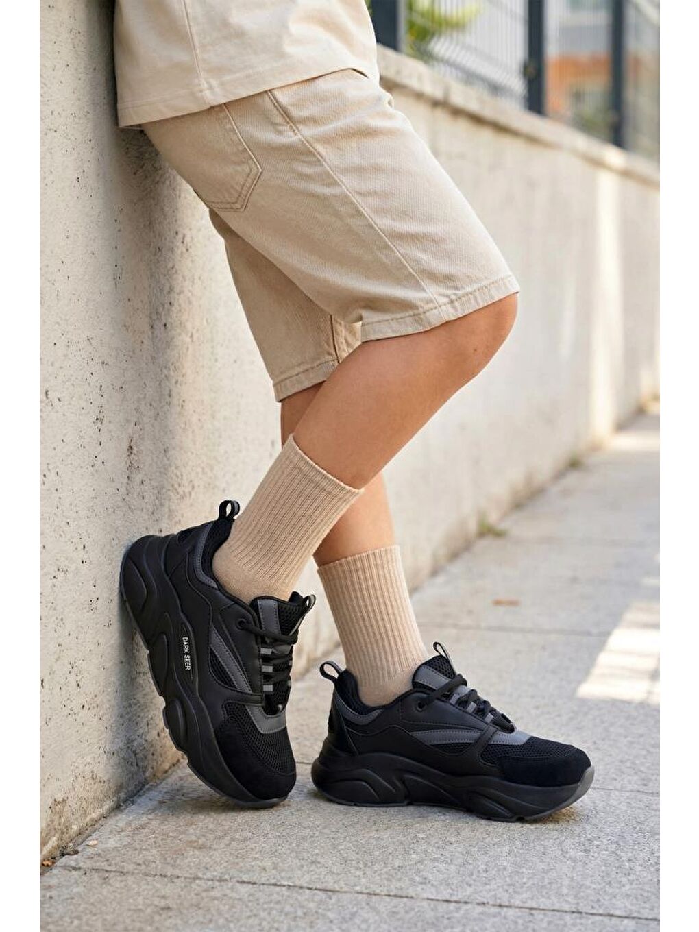 Siyah KİDS DS K 1838 Sneaker 2025 Kız Çocuk-6
