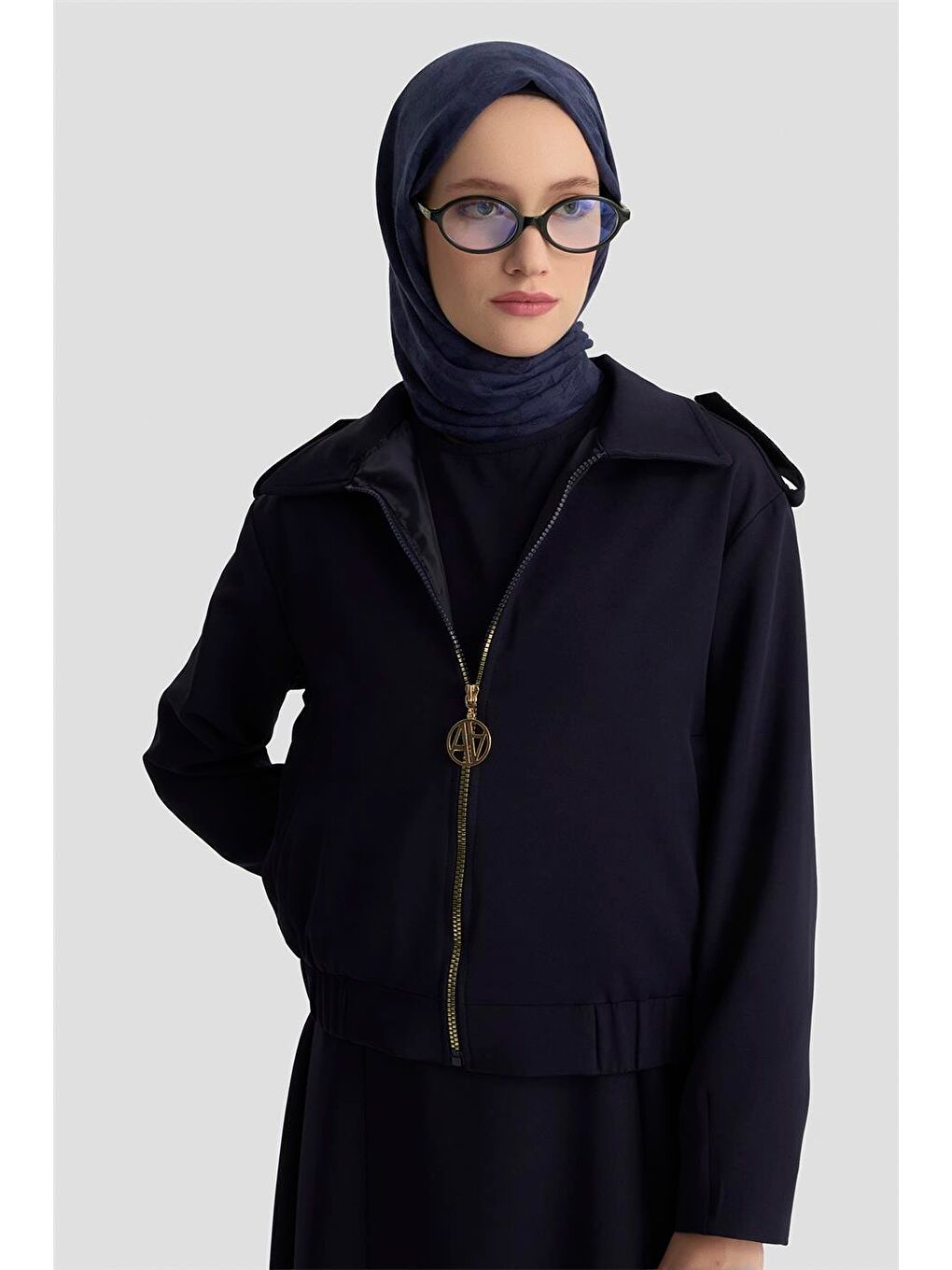 Elbise 25Kt906 Lacivert-2