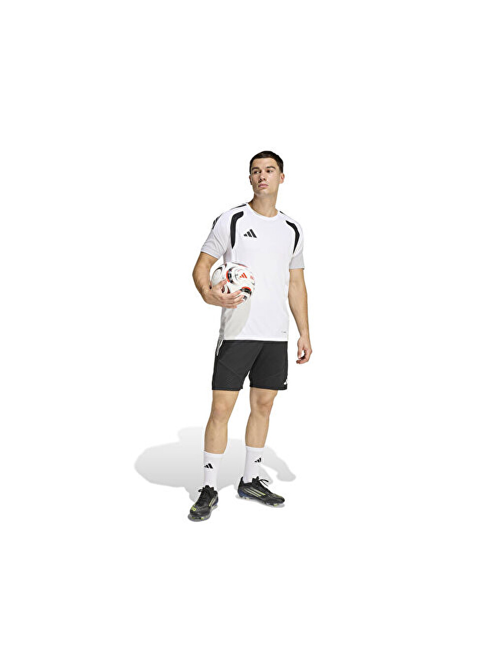 Tiro 26 Competition Sho Erkek Futbol Antrenman Şortu Ka7643 Siyah-6