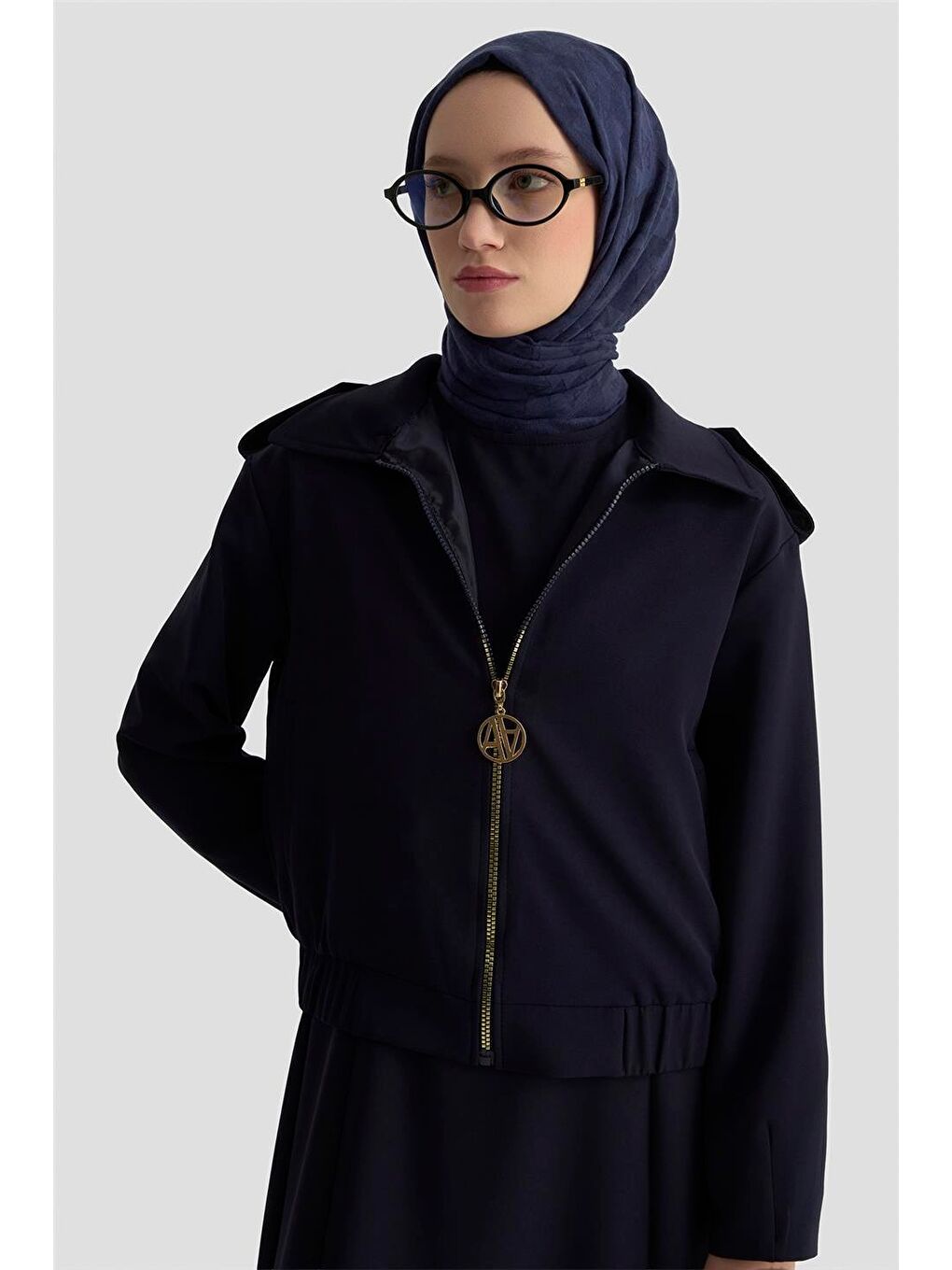 Elbise 25Kt906 Lacivert-3