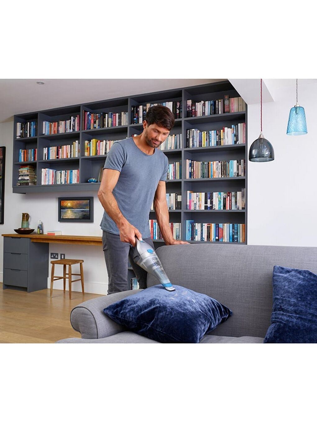 7.2V Slim Şarjlı El Süpürgesi - NVC215WA-QW-5