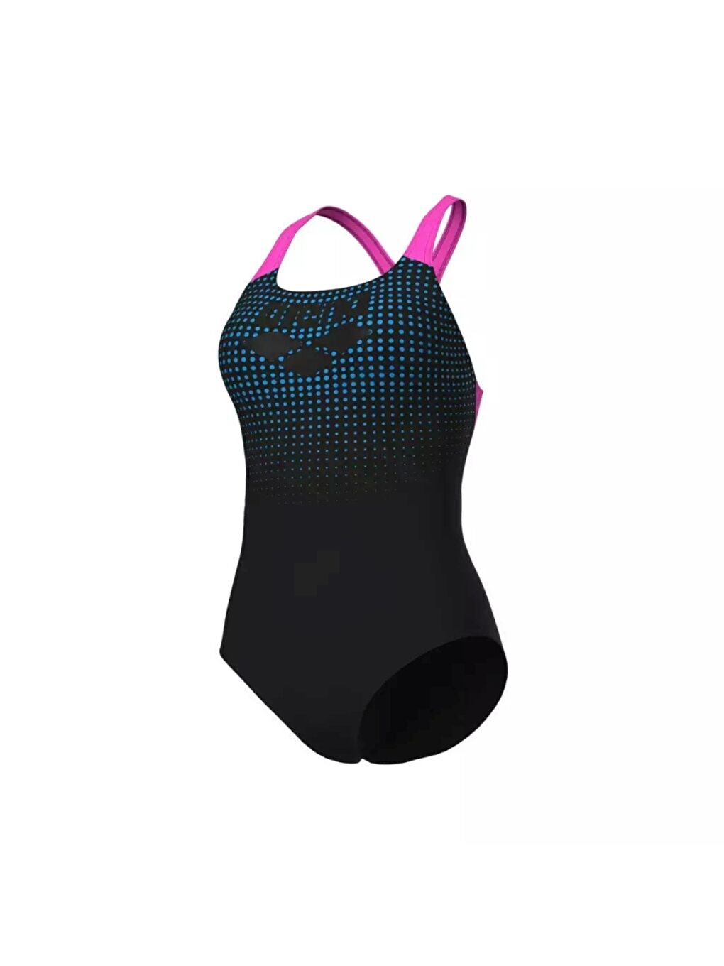 Lacivert Foggy Dots Swimsuit Swim Kadın Yüzücü Mayosu 007986590