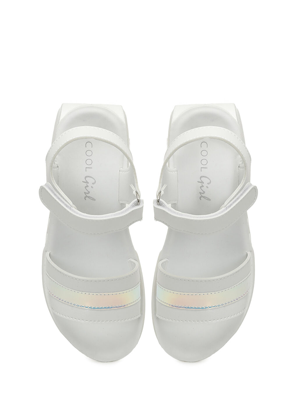 CALIEN F 5FX Beyaz Kız Çocuk Sandalet-3