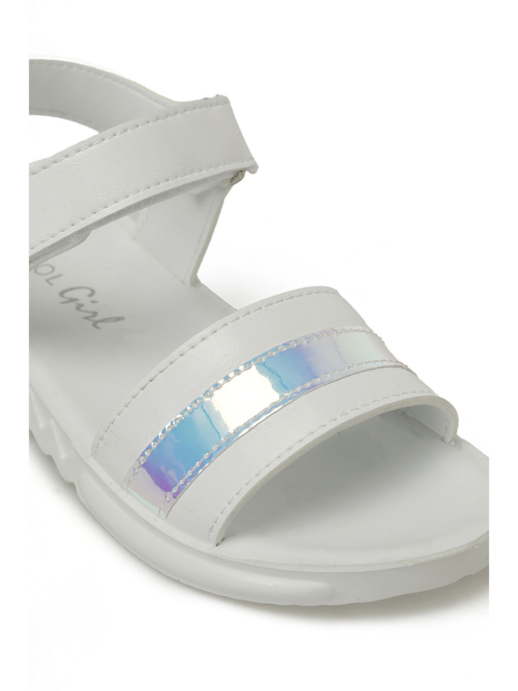 CALIEN F 5FX Beyaz Kız Çocuk Sandalet-6