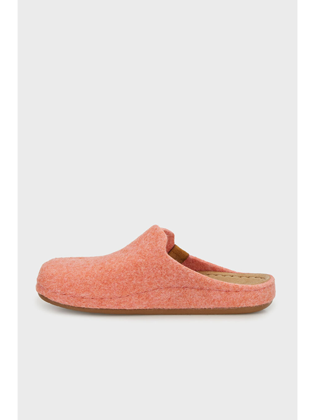 Pembe Keçe Kışlık Ev Terlik 6711002-2