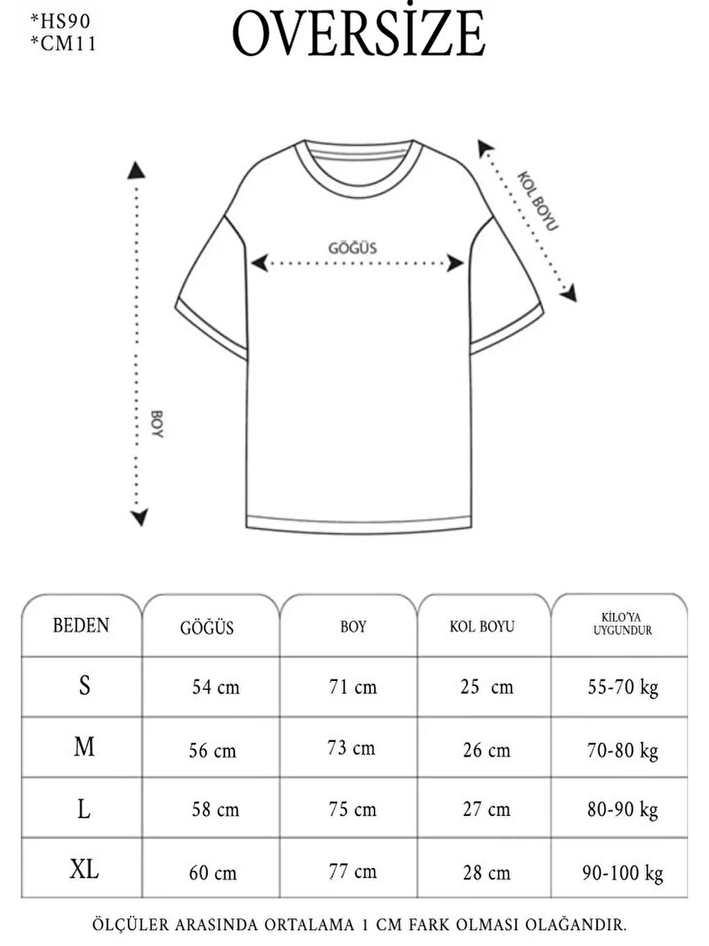 Unisex Bisiklet Yaka Baskılı Oversize T-Shirt - Siyah-3