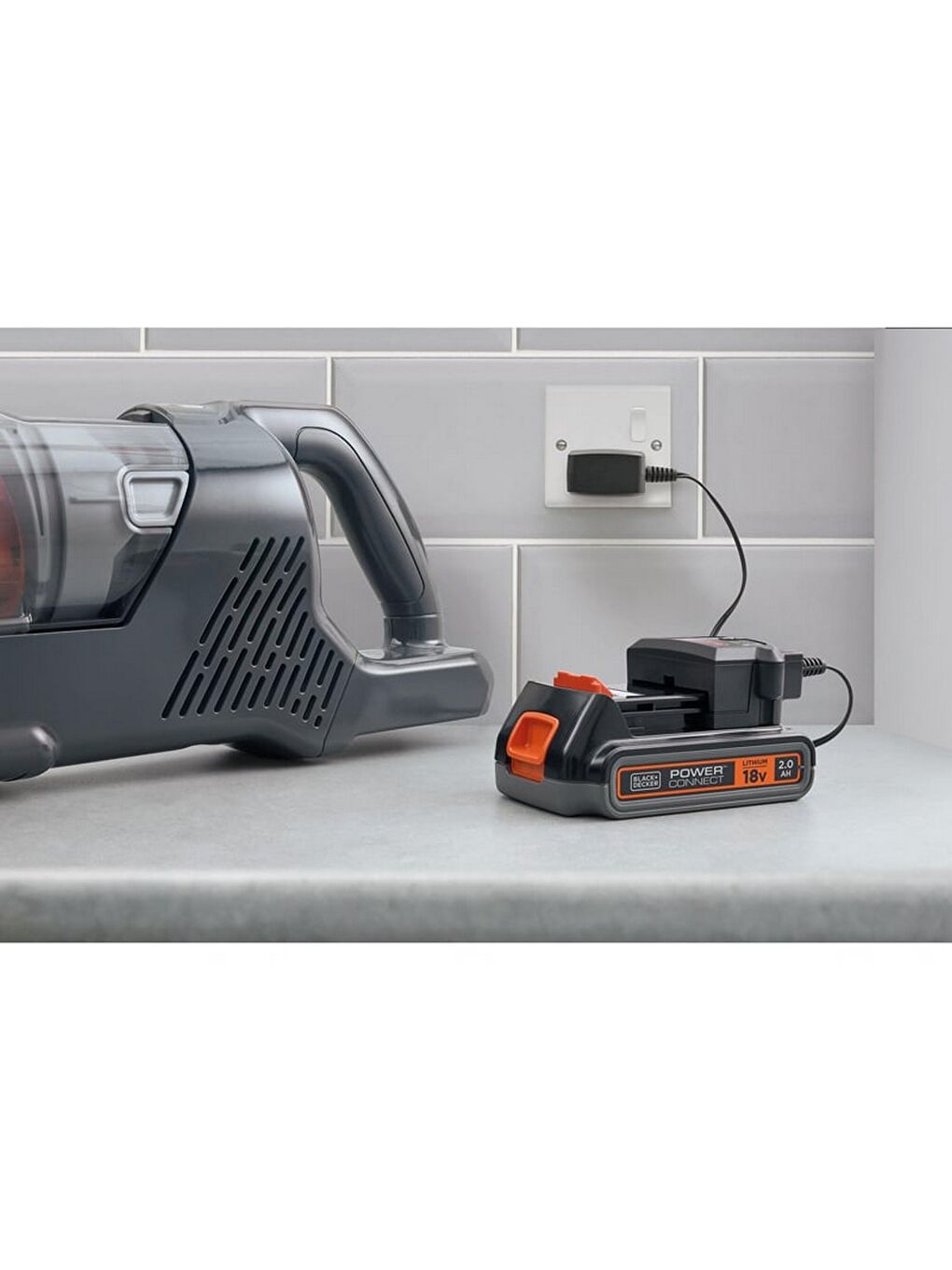 18V Şarjlı Dikey Süpürge - BHFEA18D1-QW-3