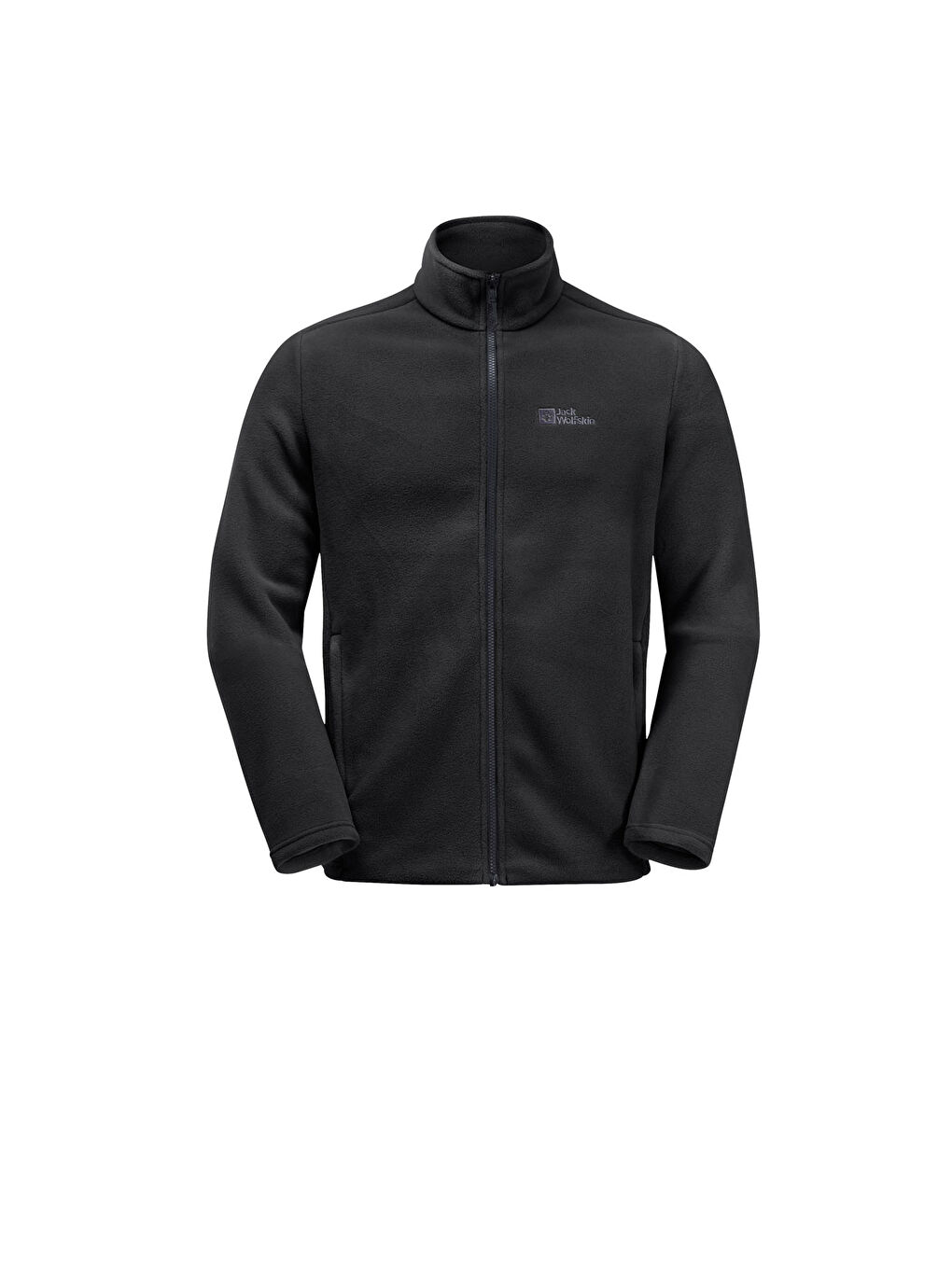 Winterstein Fz Erkek Siyah Polar Fermuarlı Sweatshirt-2