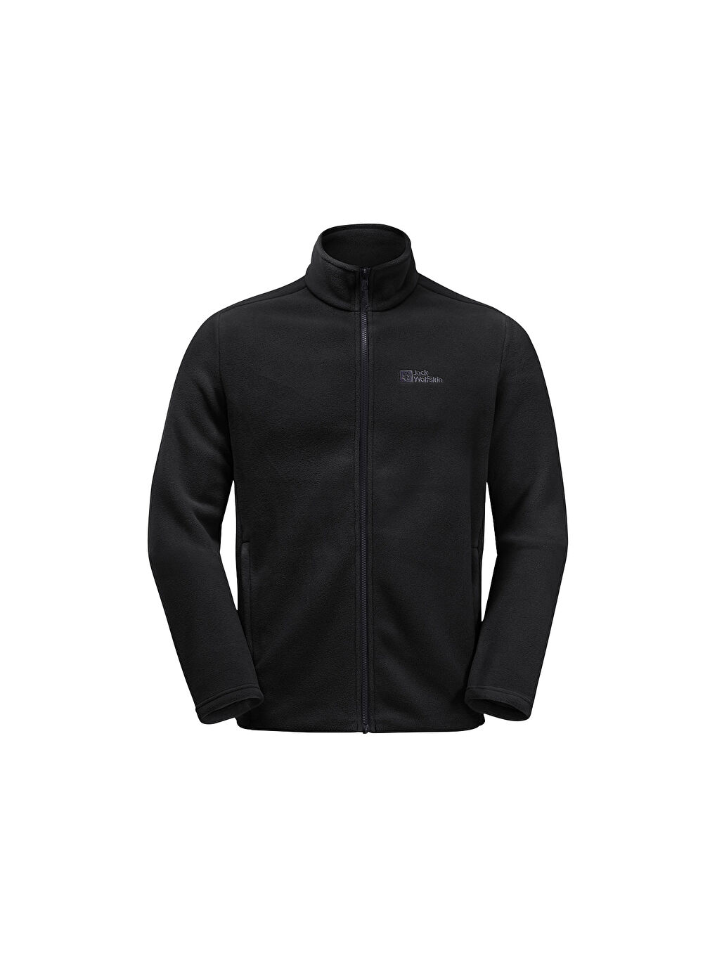 Winterstein Fz Erkek Siyah Polar Fermuarlı Sweatshirt-4