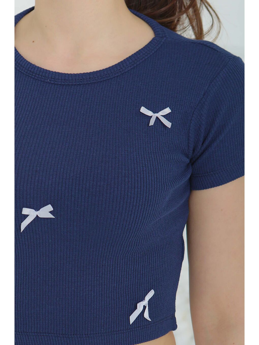 Kurdale Detaylı Bady Lacivert - 27142-5