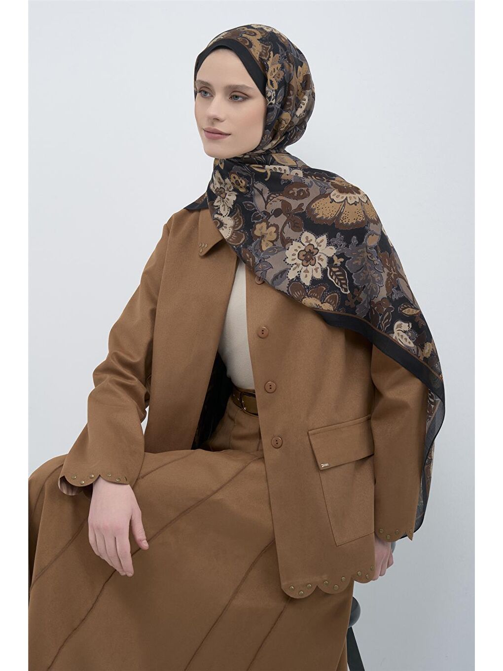 Kahverengi Yün İpek Harmony 437 85