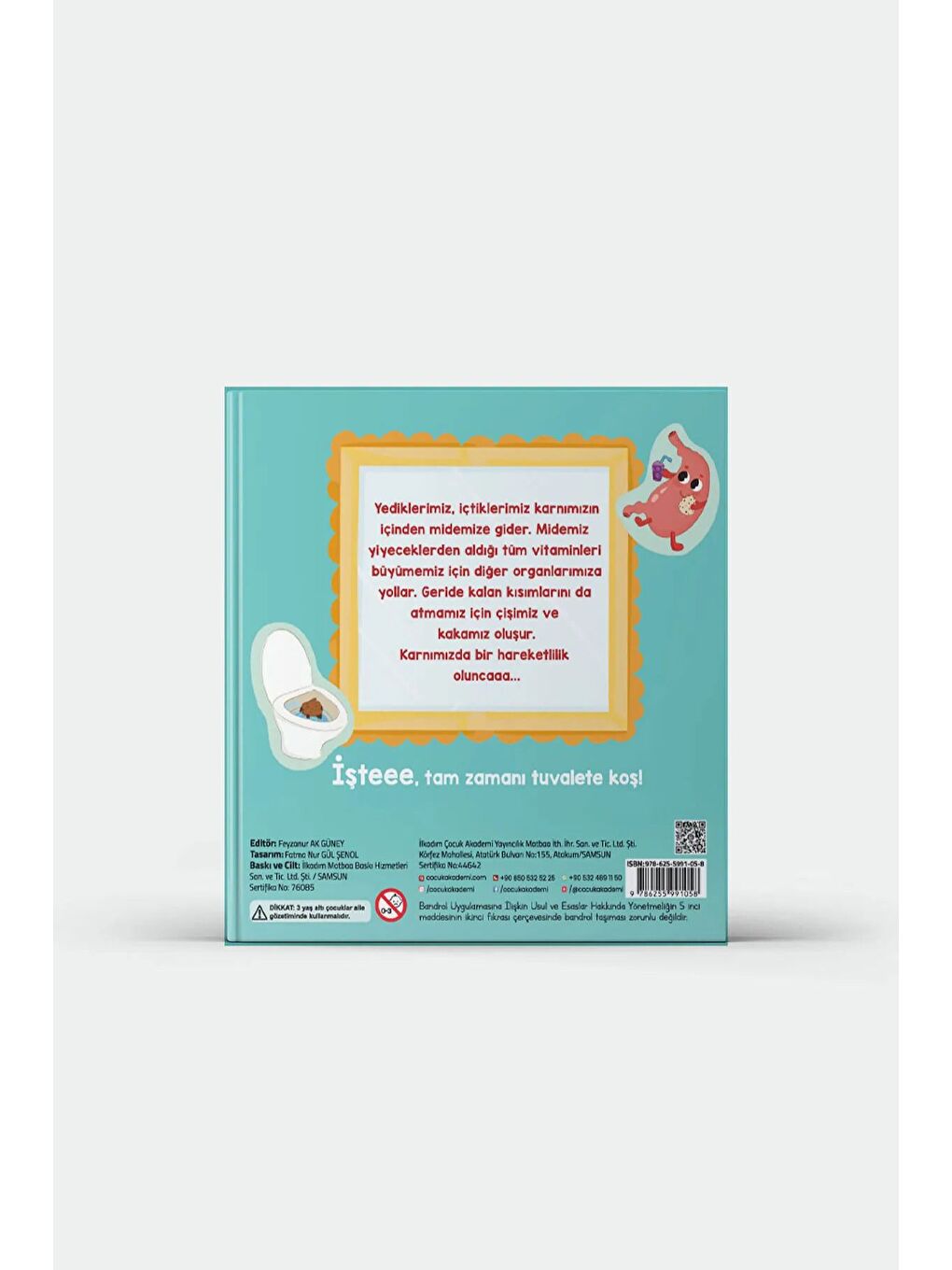 Tuvalete Gidiyorum Cırtlı Etkinlik Kitabı-2