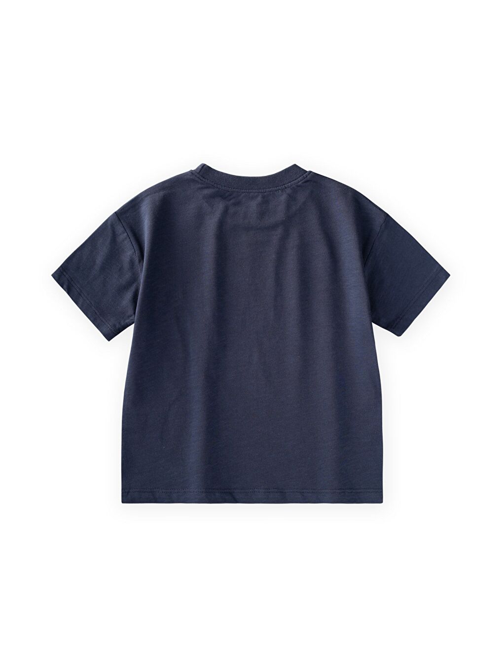 Roket Baskılı T-Shirt 2-12 Yaş Lacivert-1