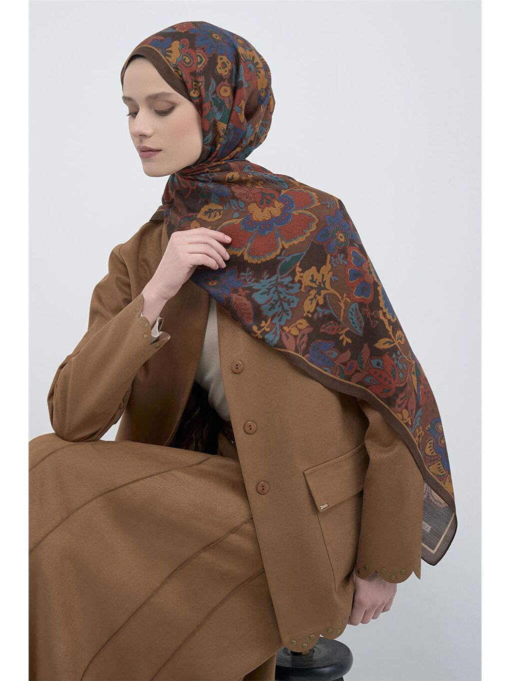 Kahverengi Yün İpek Harmony 437 03-1