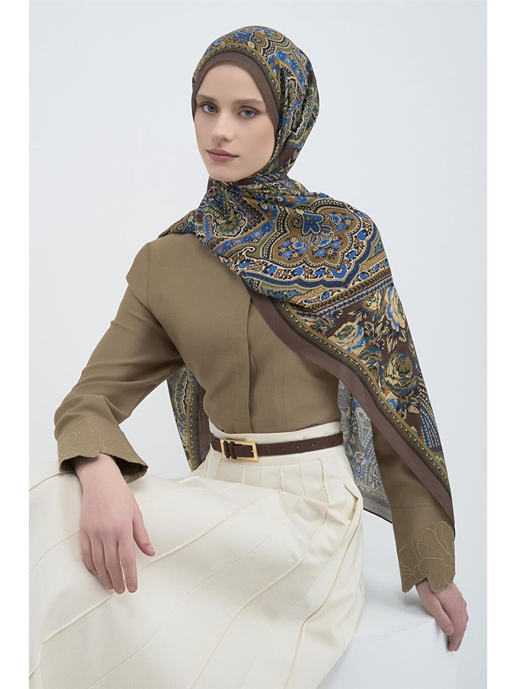 Kahverengi Yün İpek Harmony 326 35