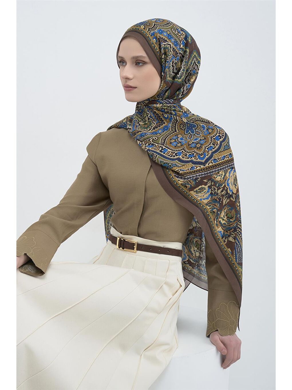 Kahverengi Yün İpek Harmony 326 35-1