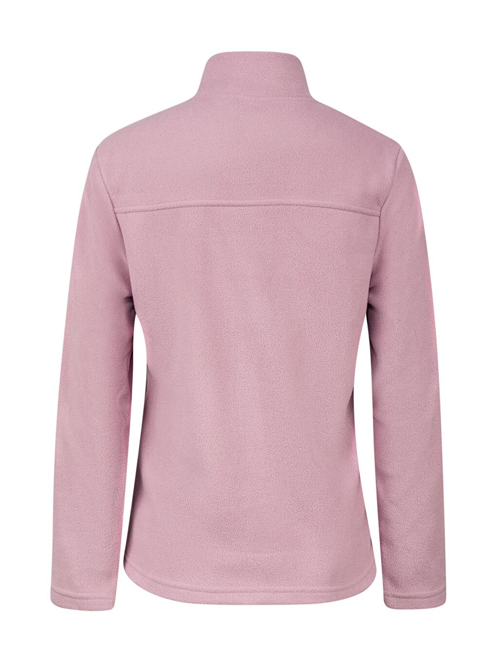 Mor Lea Kadın Tam Fermuarlı Polar Sweatshirt Lila-3
