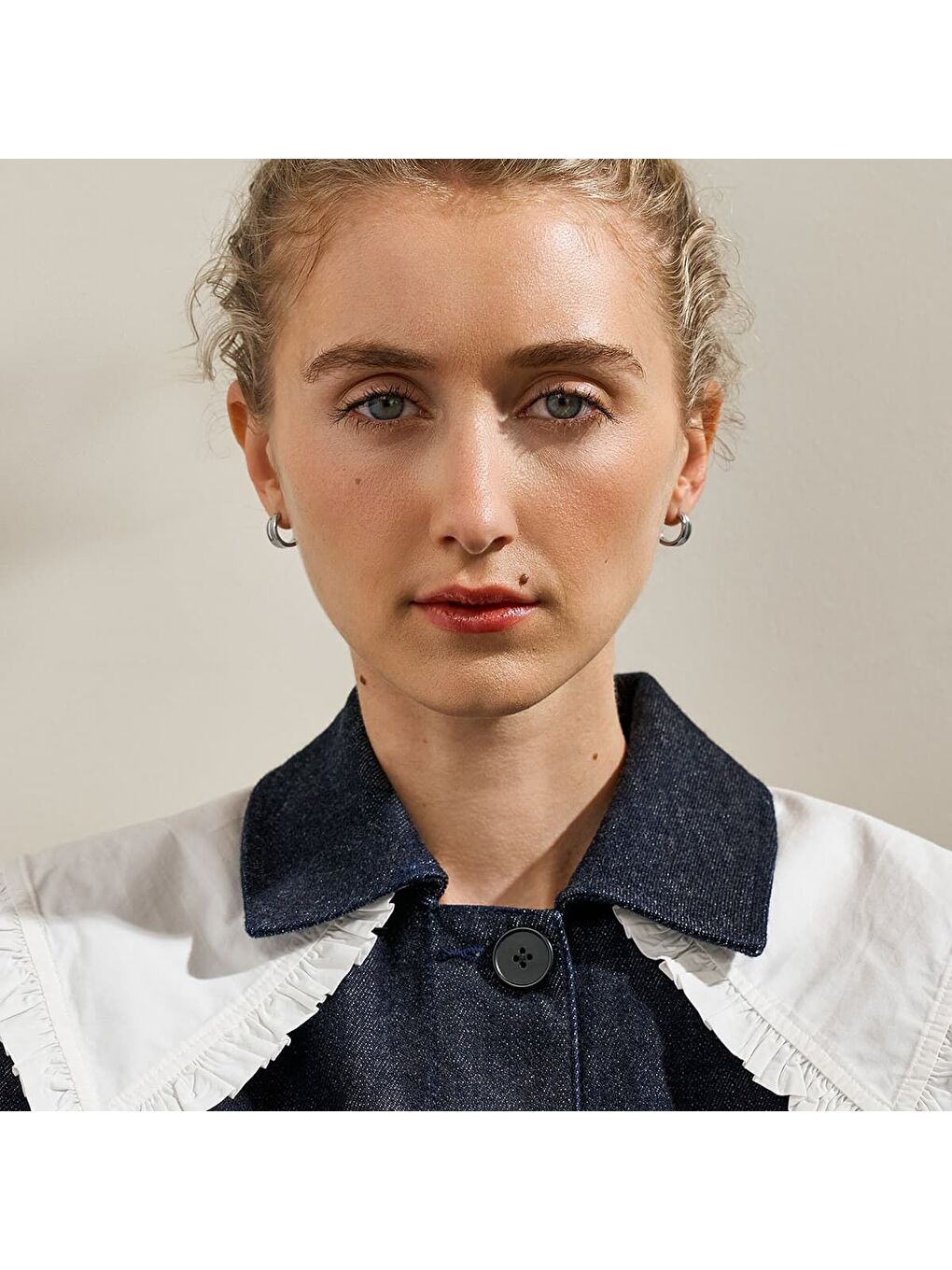 Gri SKJ1849-040 Kadın Küpe-2