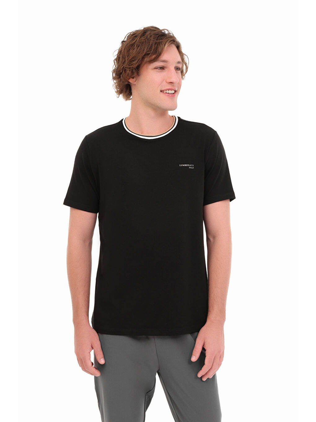 ML ROSIC 11ITL803 5PR Siyah Erkek Kısa Kol T-Shirt