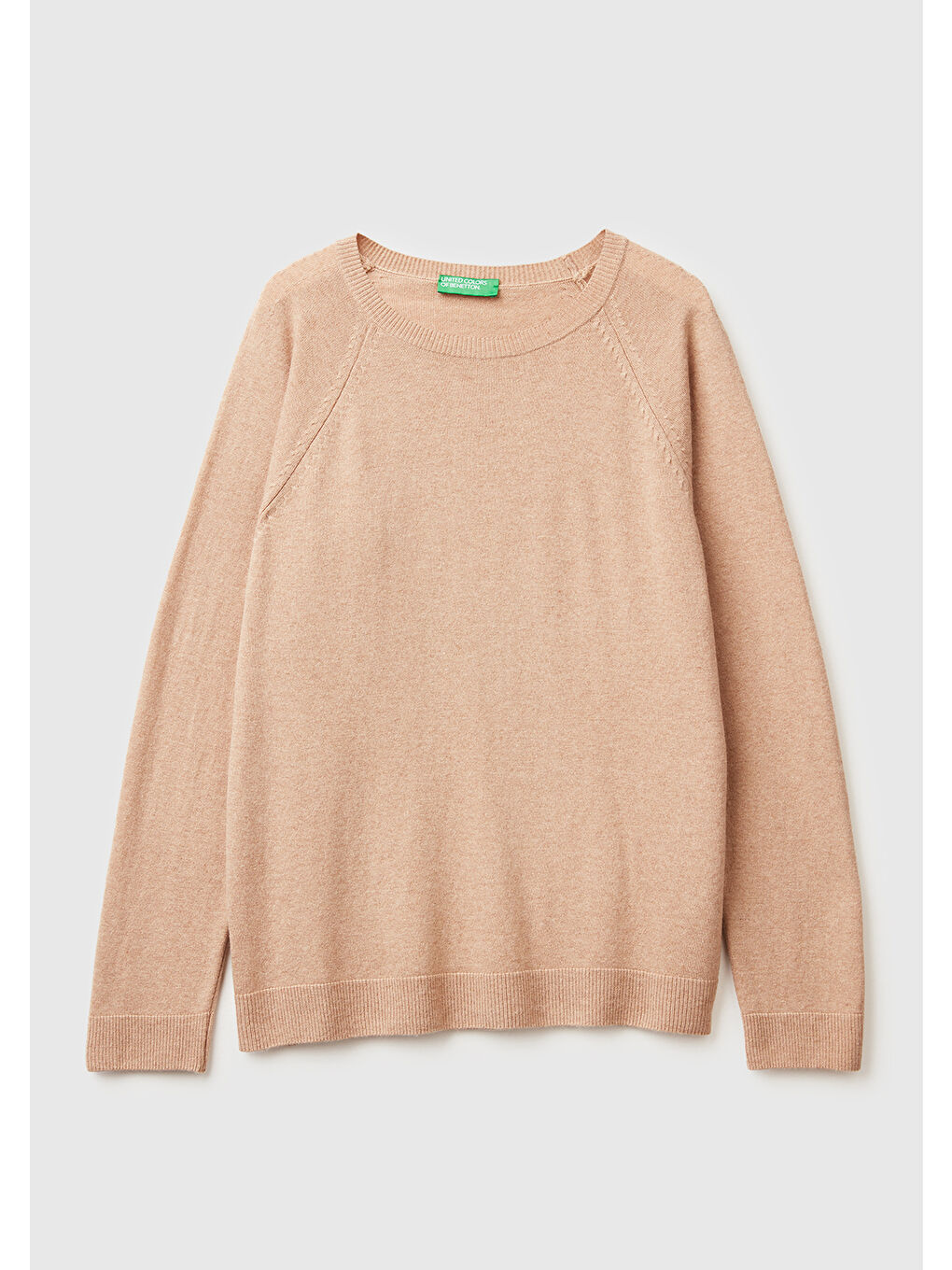 Kadın Turuncu Kaşmir Karışımlı Kazak-1