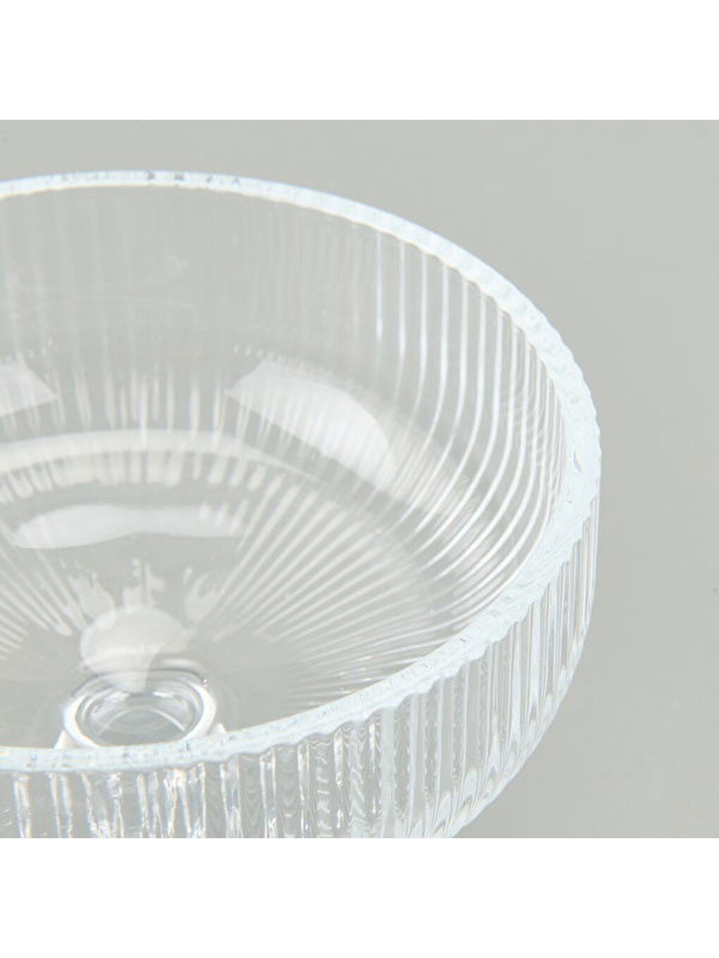 Renksiz Cam Dondurmalık - Şeffaf - 330 ml-2