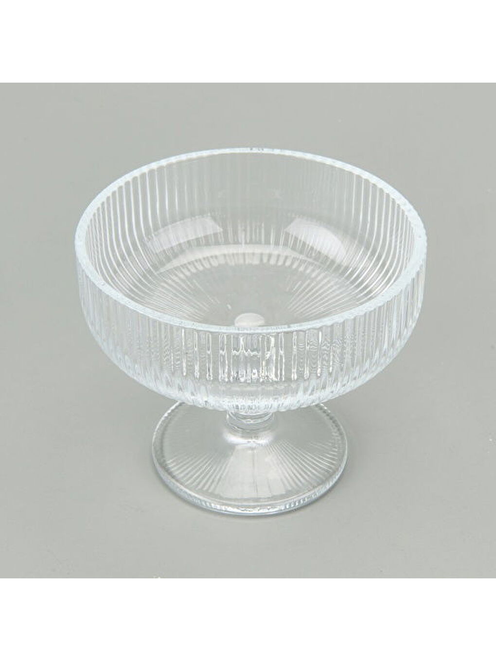 Renksiz Cam Dondurmalık - Şeffaf - 330 ml-3