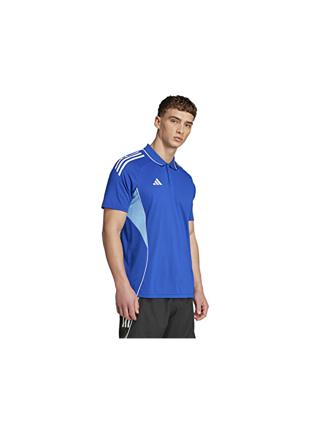 Tiro25c Erkek Futbol Polo Yaka Tişört Jy1803 Mavi-2