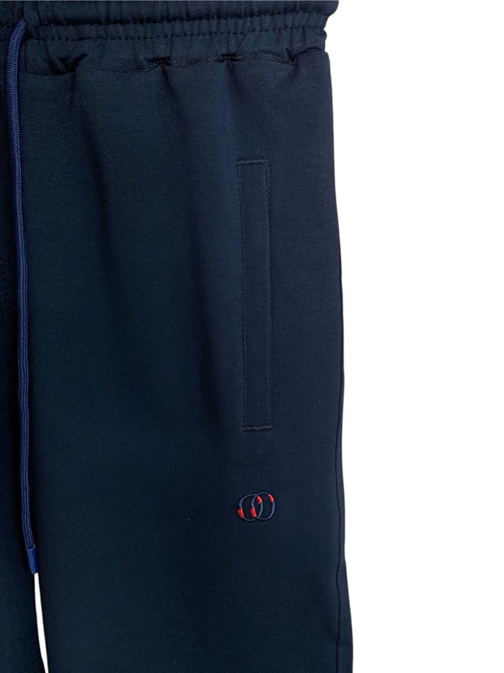 Lacivert Erkek Pamuklu Fermuarlı Cepli Kaliteli Yazlık Rahat Battal Kapri-3