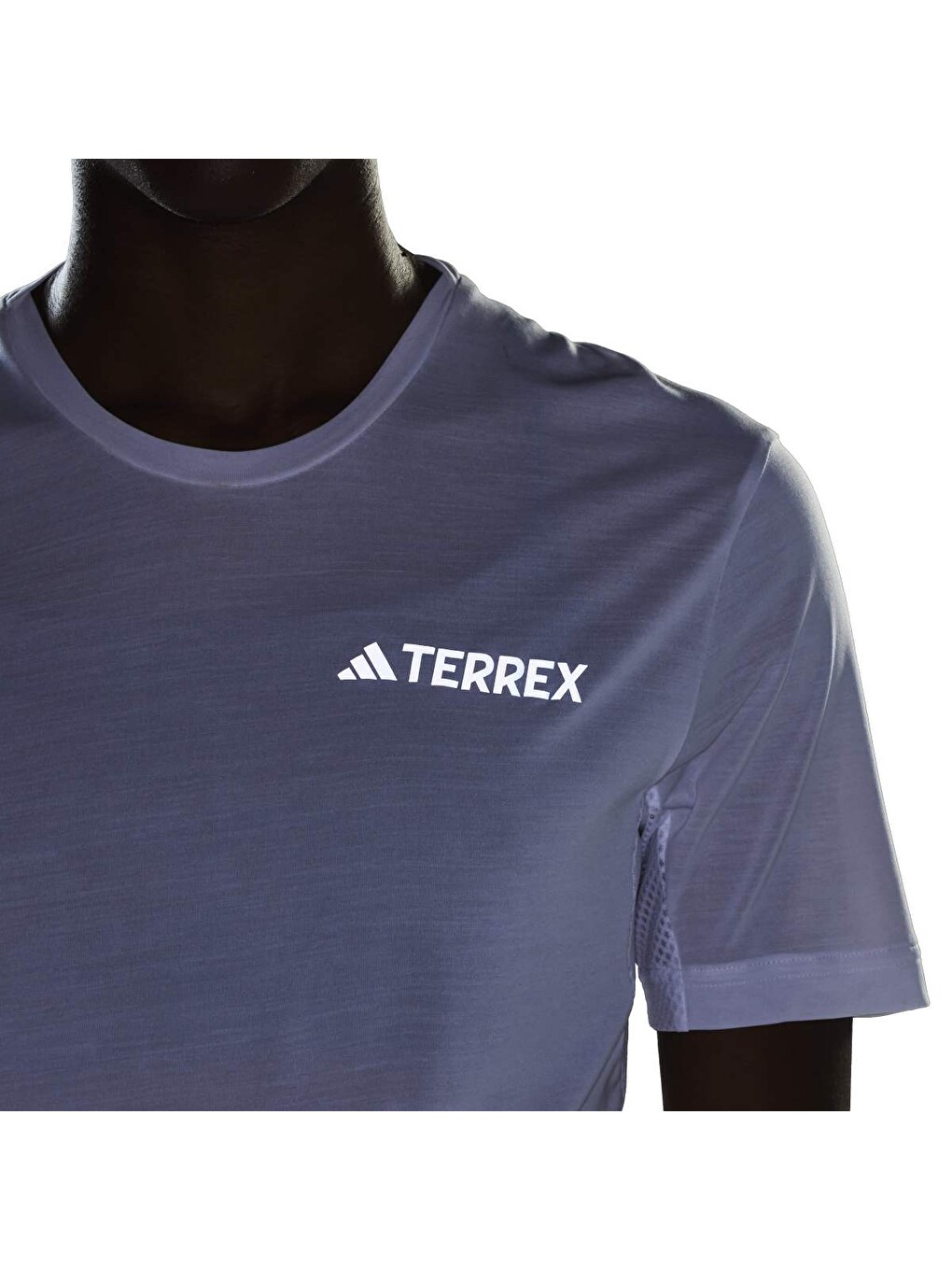 Terrex Xperior Kadın Beyaz Yuvarlak Yaka Tişört-2
