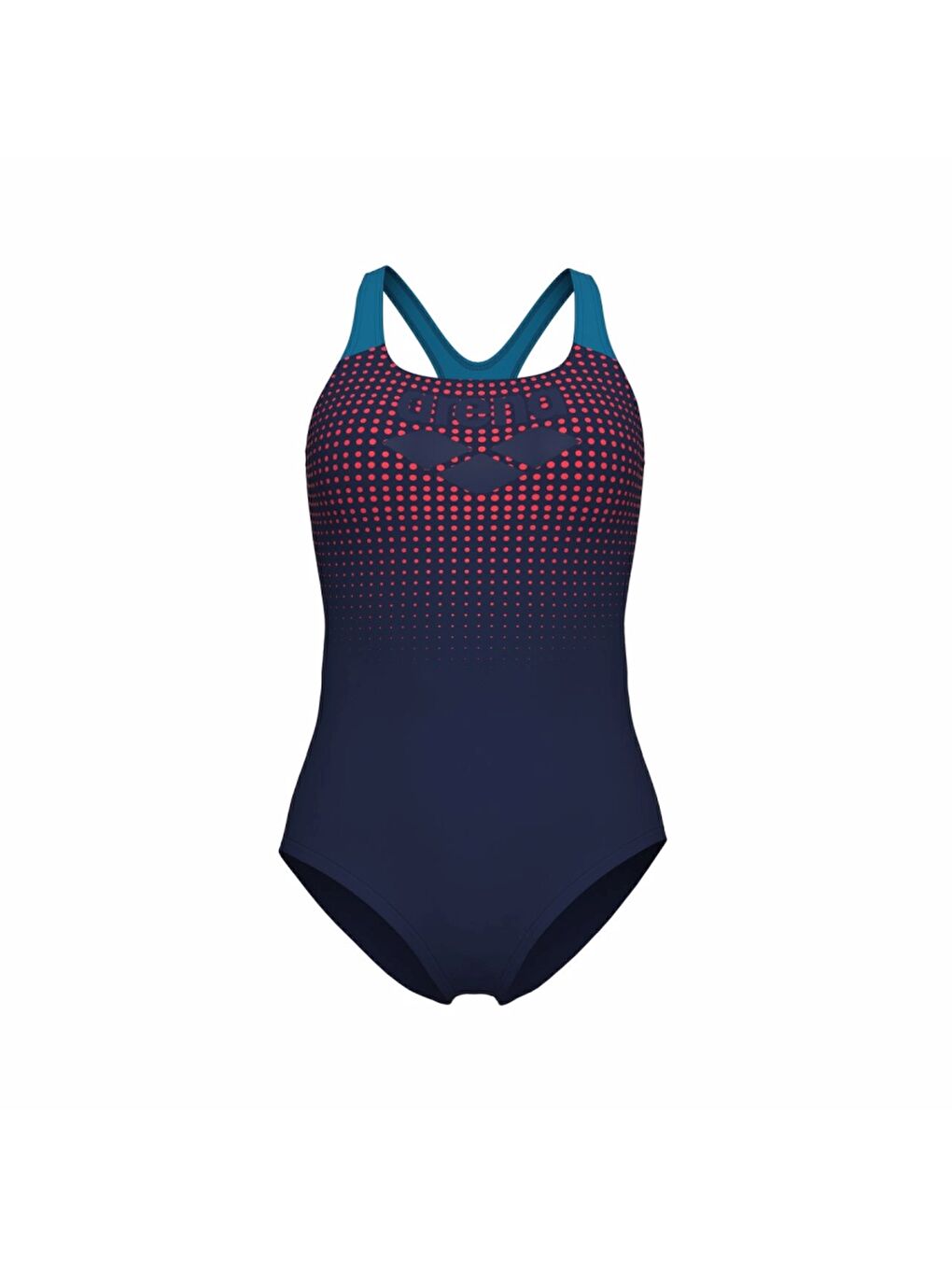 Lacivert Foggy Dots Swimsuit Swim Kadın Yüzücü Mayosu 007986760-2
