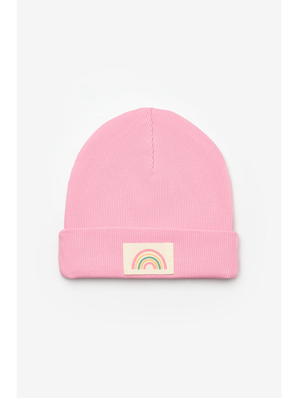 Pembe Mottolu Çocuk Bere