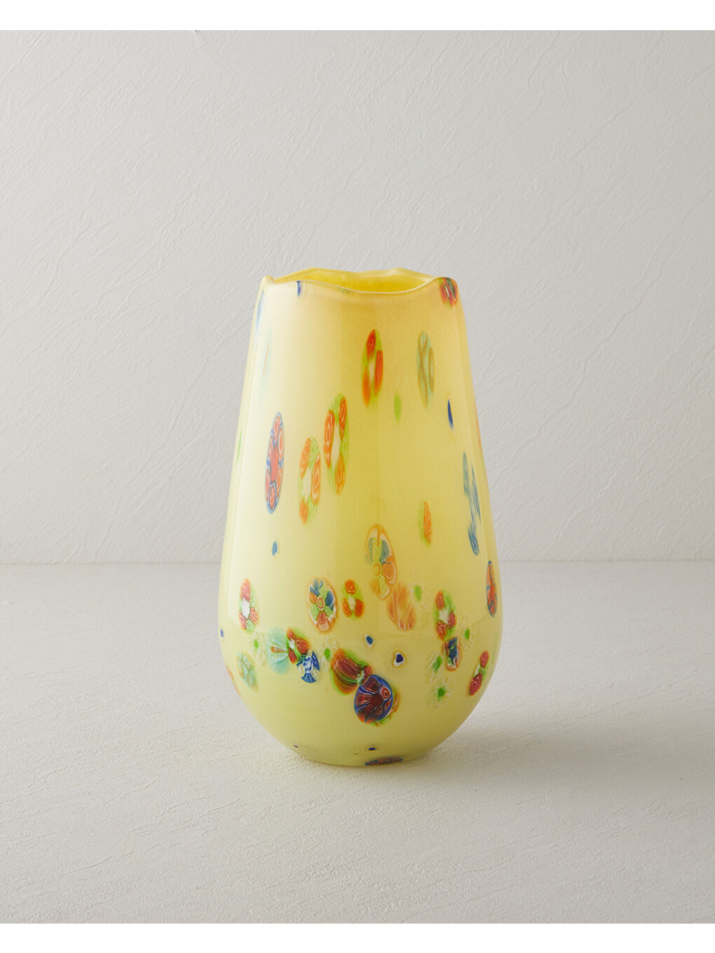 Stery Vazo 30 cm Sarı