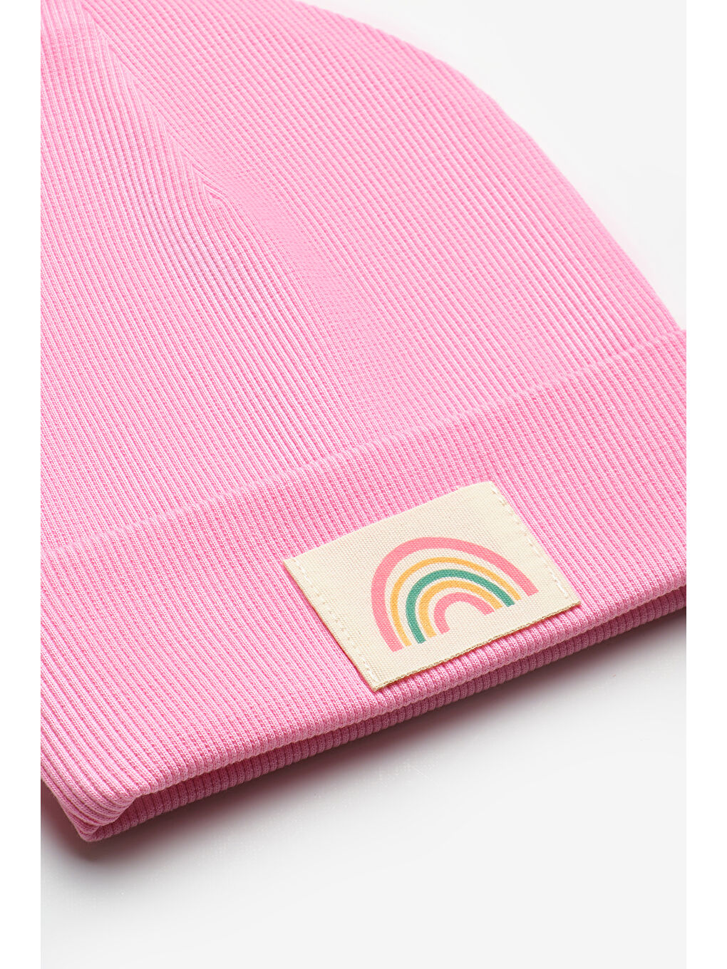 Pembe Mottolu Çocuk Bere-1