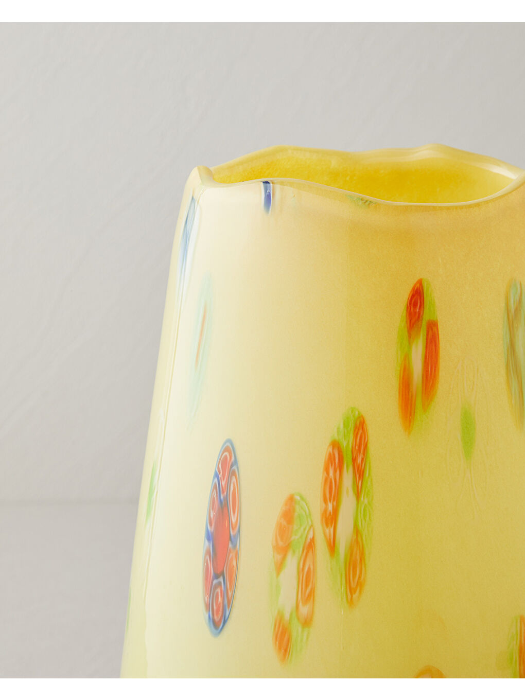 Stery Vazo 30 cm Sarı-1