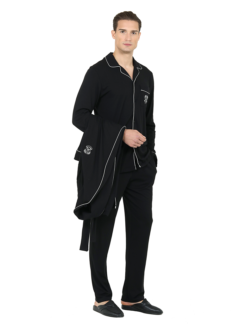 Siyah Rob Takımı 3lü set SİYAH-2