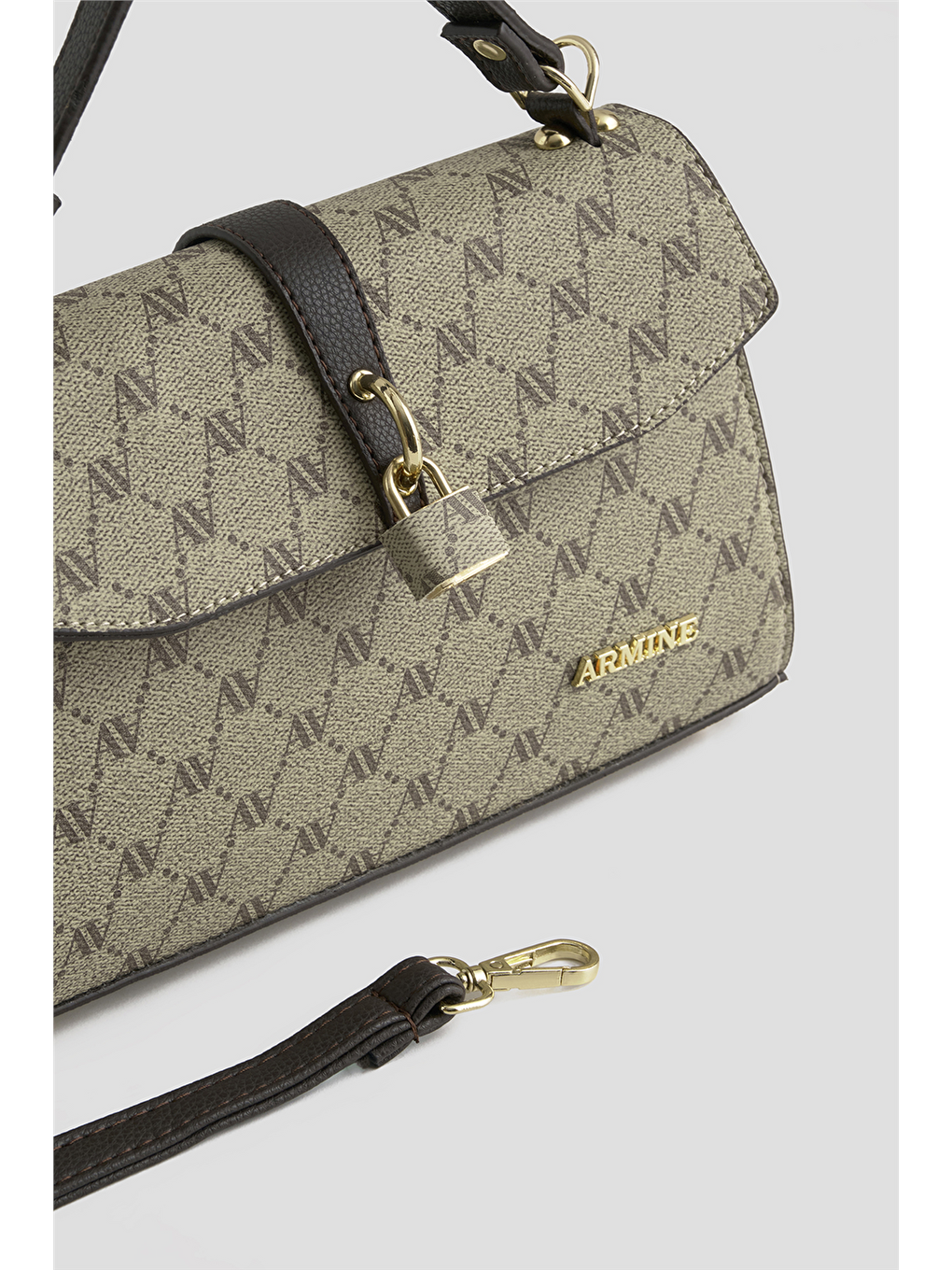 Bej Çanta Noktalı 25Yd7425 Vizon-2