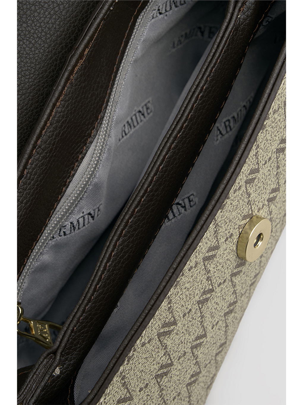 Bej Çanta Noktalı 25Yd7425 Vizon-3