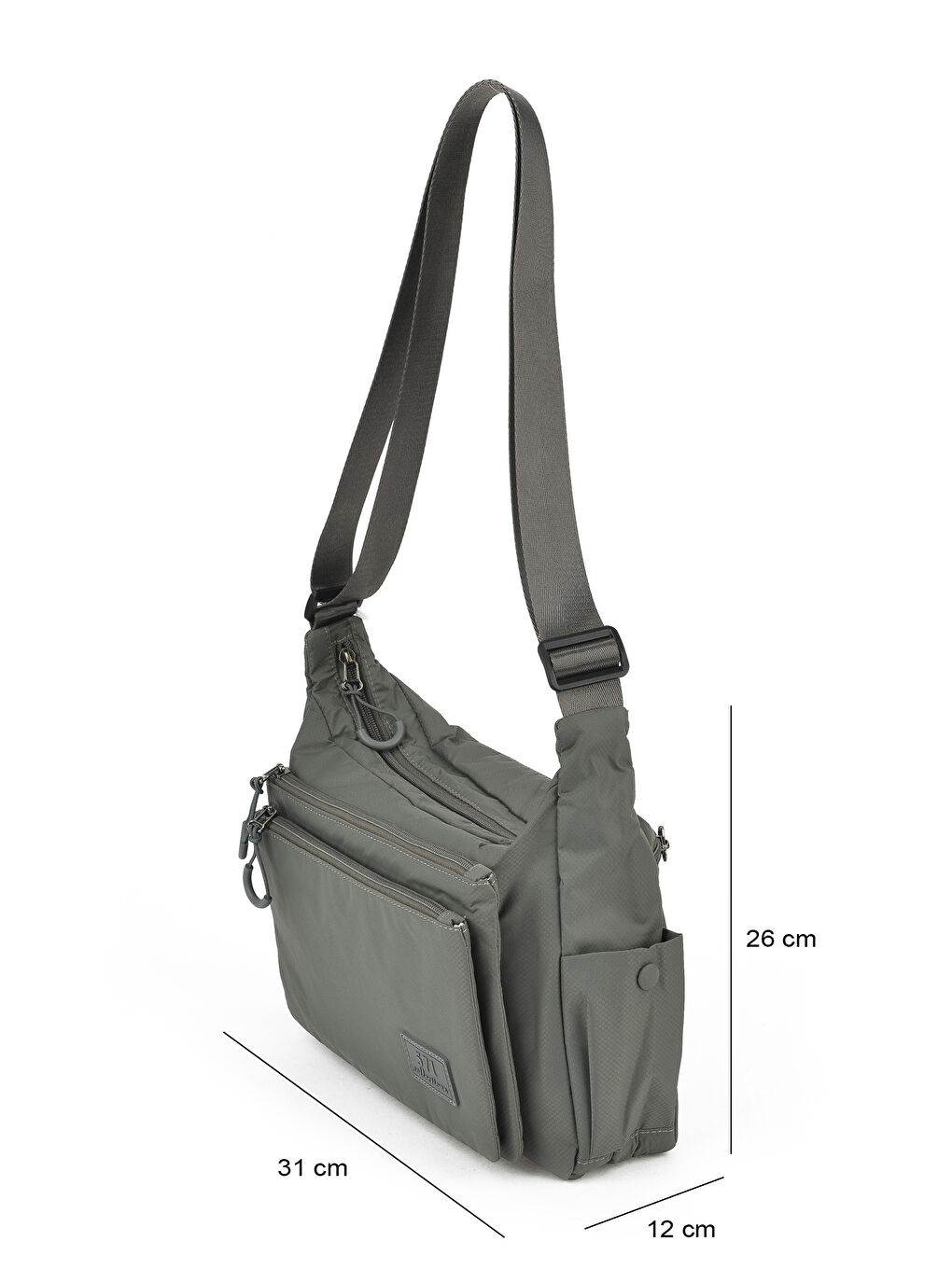 Kadın Çapraz Çanta 153441Z139J Koyu Gri-1