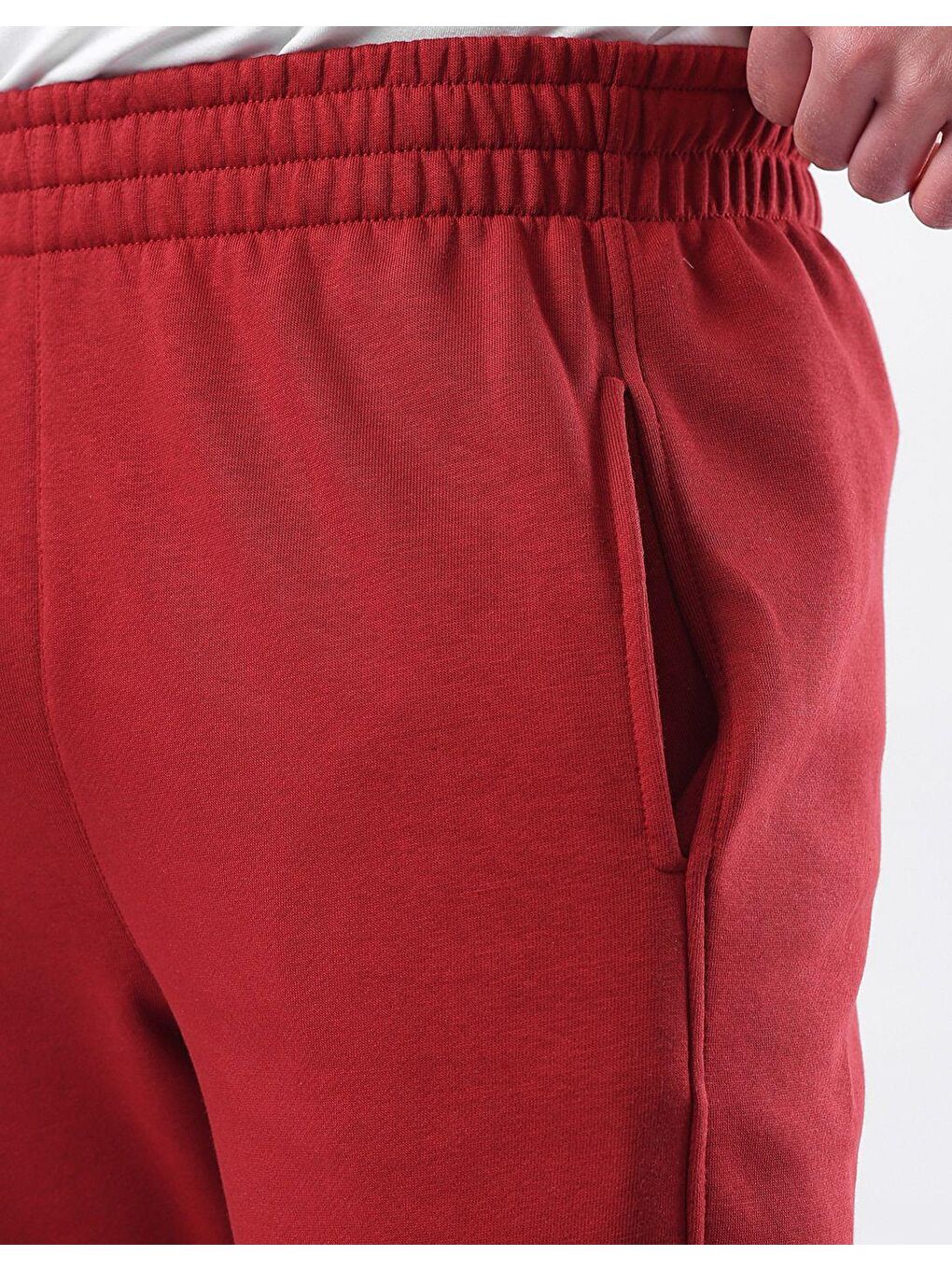 Bordo Rahat Kesim Erkek Eşofman Altı E6560-7